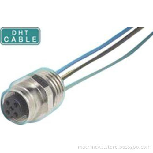 Panel Solar Type M12 5Pin Waterproof Connector Sensor Cable